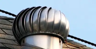 attic fan installation services with professionally installed roof ventilation unit in Peoria, IL