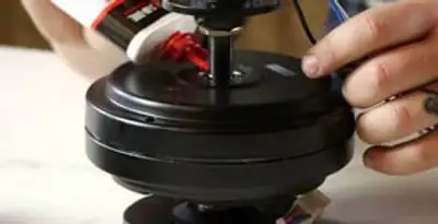 Ceiling fan motor repair and internal component adjustment in Peoria, IL