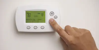 Digital thermostat installation with precise temperature programming in Peoria, IL